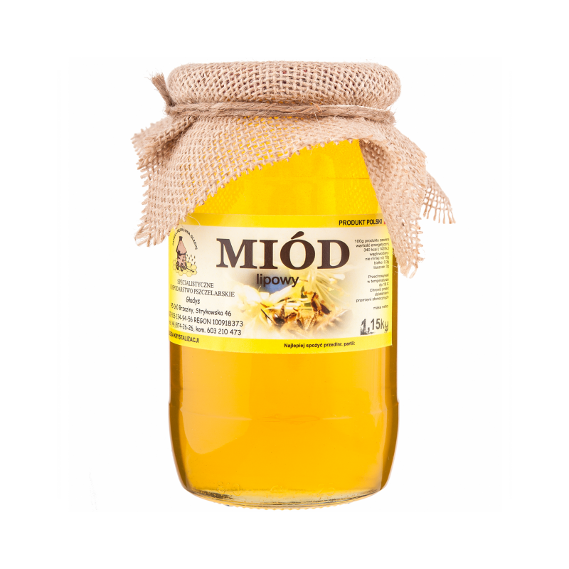 Miód lipowy 1,10kg