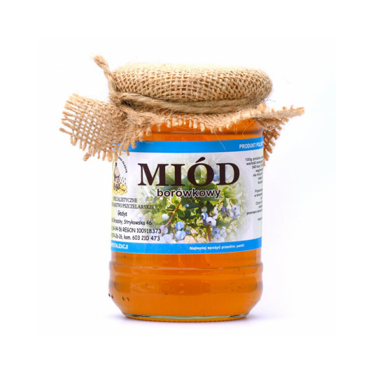 Miód borówkowy 0,40kg