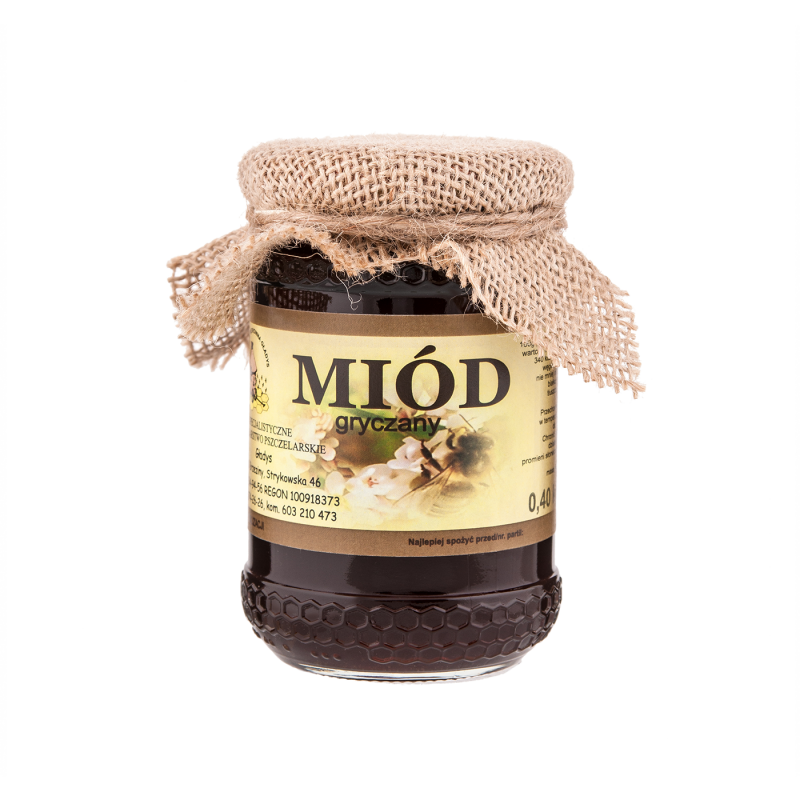 Miód gryczany 0,40kg